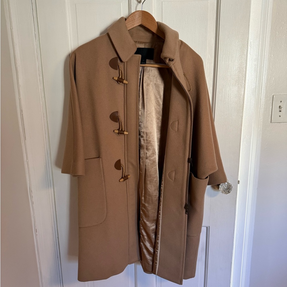 J. Crew Collection Women's Camel Pea Coat